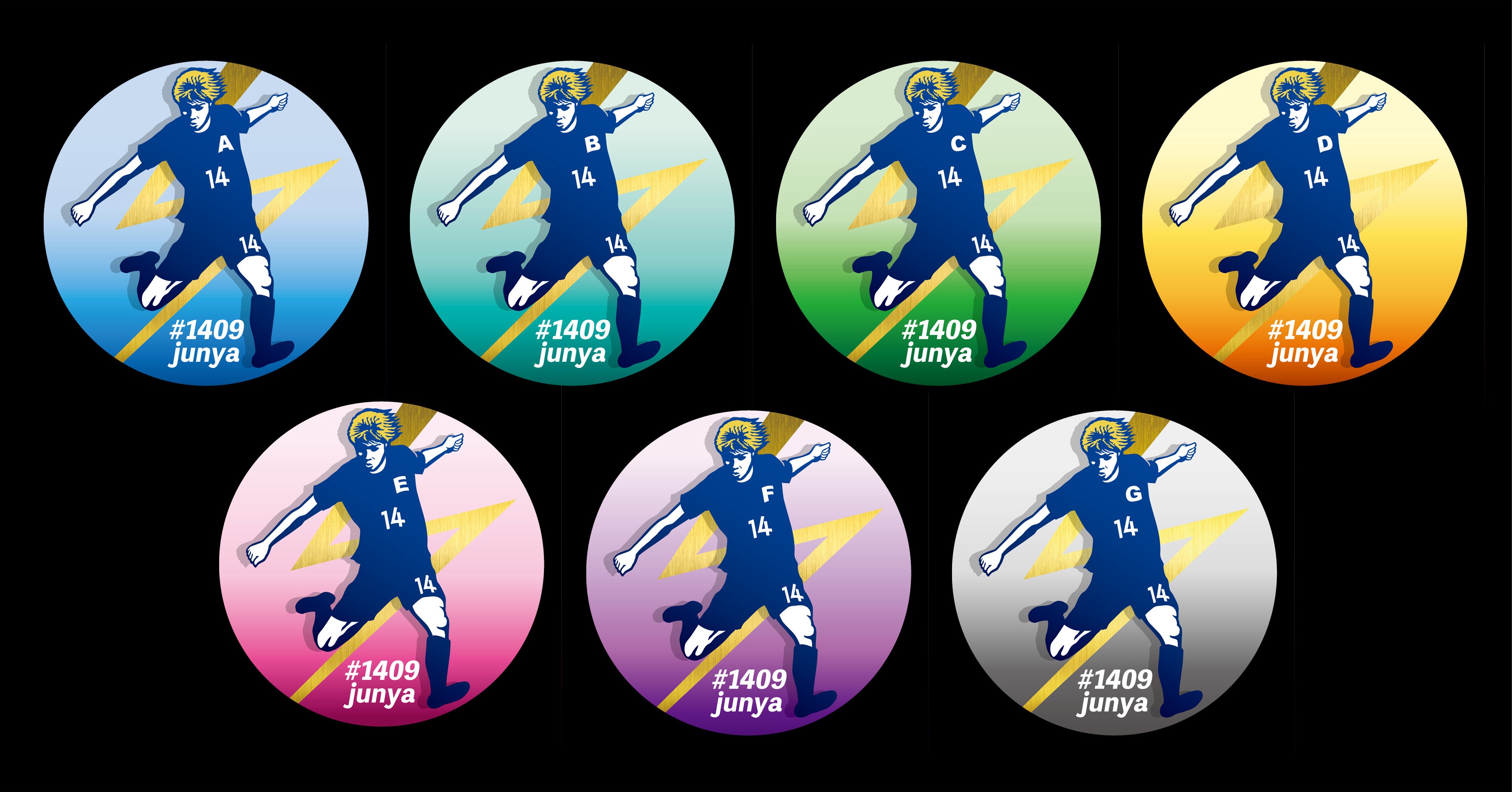 Commemorative design ver. of #1409junya present!